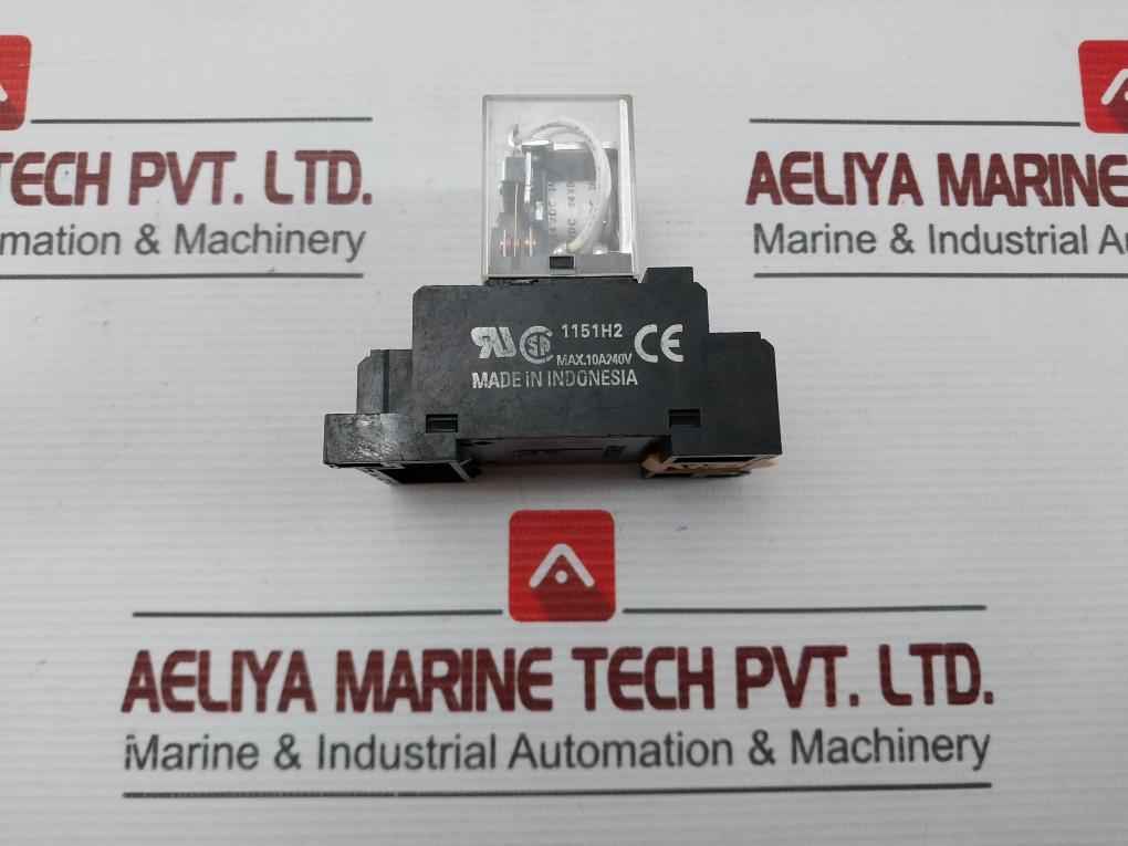 Omron Ly4 General Purpose Power Relay With Base 24Vdc Ptf14A-e - Image 4