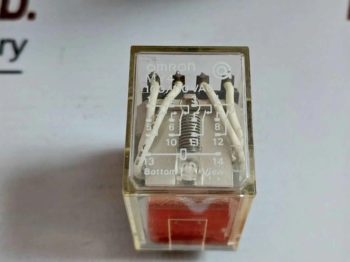Omron My4 Power Relay 100/110Vac - Image 14