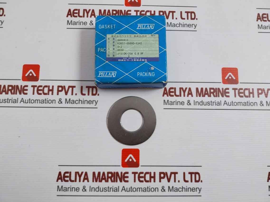 Pillar 10K-20A 13.24 Flange Gasket (1 Box=8 Pcs) - Image 2