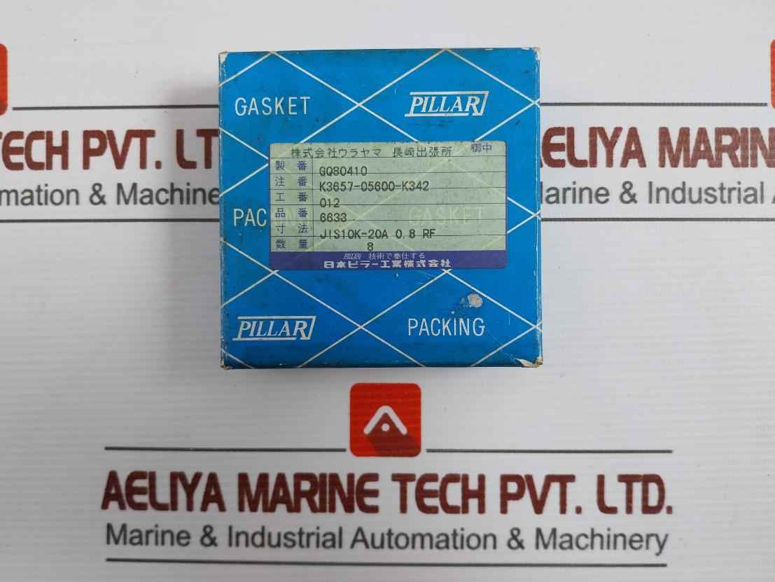 Pillar 10K-20A 13.24 Flange Gasket (1 Box=8 Pcs) - Image 8