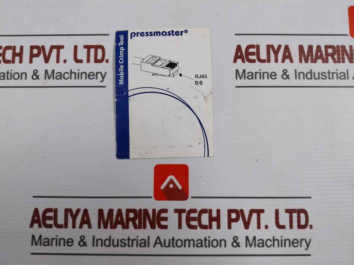 Pressmaster 492-9725 Mobile Crimp Tool - Image 15