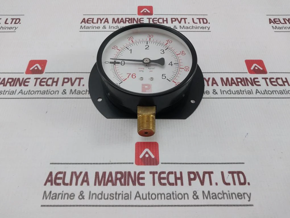 Pro-Instrument Kc-116 Pressure & Temperature Compound Gauge Cmhg -76 To 5 Kg/Cm2 - Image 4