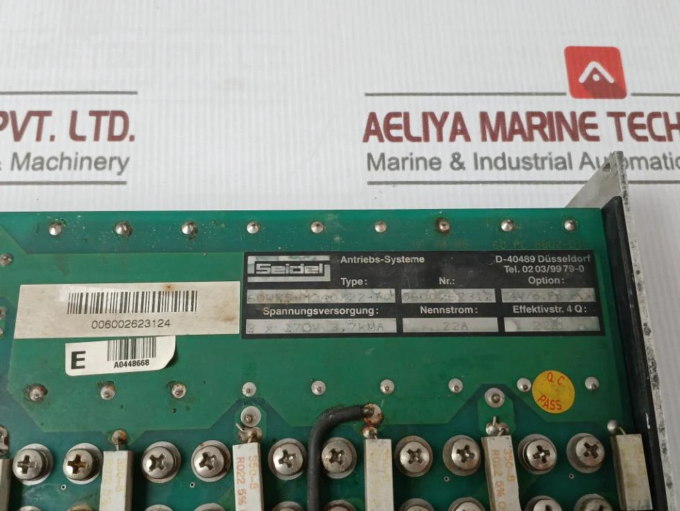 Procon Pas Elektronik 60Wks-m240/22-po Servo Amplifier Drive Circuit Board - Image 4