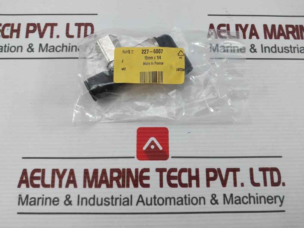 Rs 227-6007 Pneumatic Fitting 10Mm X 1/4 (1Pack = 2Pcs) - Image 4