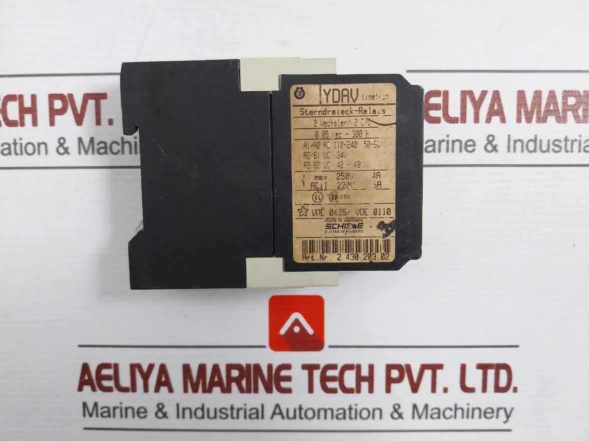 Schiele Ydav Timetron Star-delta Timer Ac11 220V 1,5A - Image 5