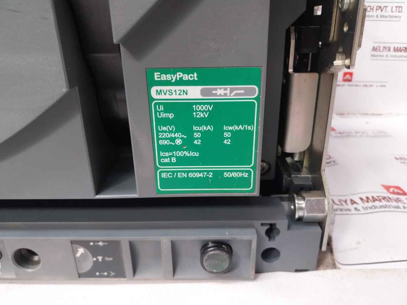 Schneider Electric Mvs12N Easypact Circuit Breaker Iec/En60947-2 50/60Hz - Image 18