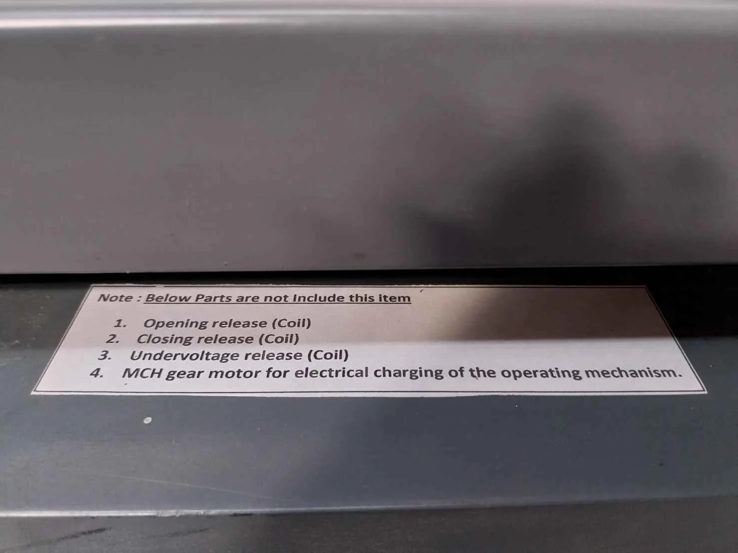 Schneider Electric Mvs20N Easypact Circuit Breaker Trip Unit 1000V 12Kv - Image 21