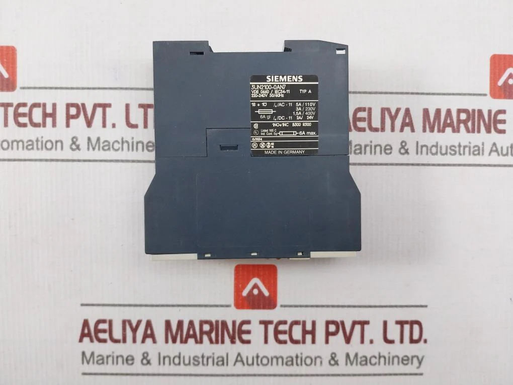 Siemens 3Un2100-0An7 Ptc/Motor Protection Relay 220-240Vac - Image 4