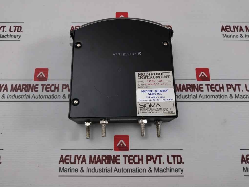 Sigma 1251Vb Dual Panel Meter 82-8143-000, 82-8138-000, 52-8887-000 - Image 9