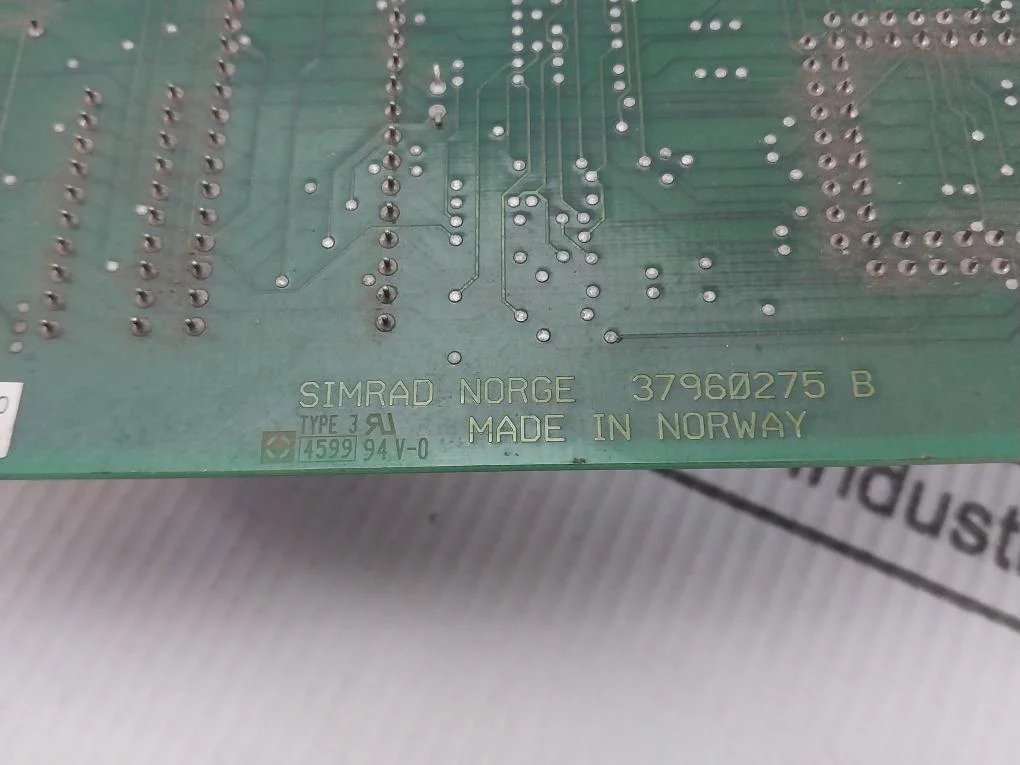 Simrad Norge 37960275 B Panel Controller Pcb Ver 29.06.06 (Not Working) - Image 4