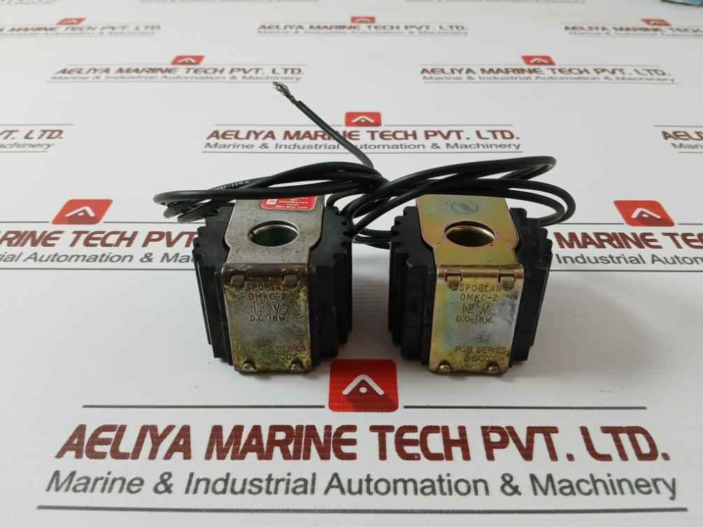 Sporlan Omkc-2 Solenoid Valve Coil 12V Dc 18W