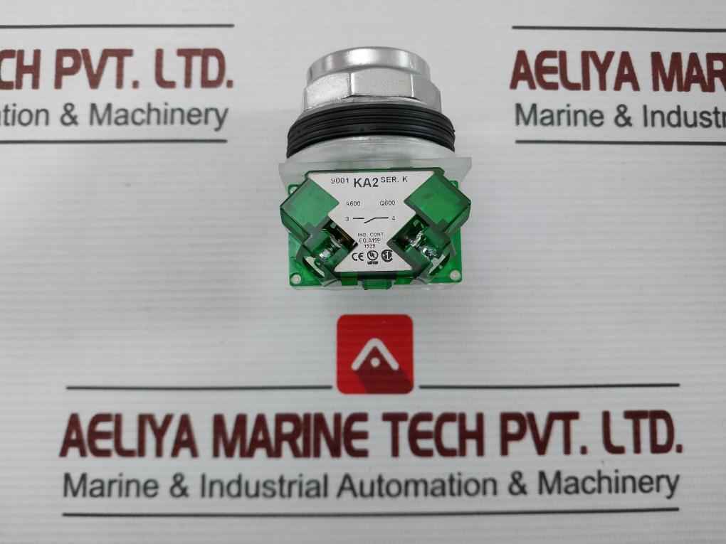 Telemecanique 9001 Ka2 Contact Block With Pushbutton Ser K - Image 5