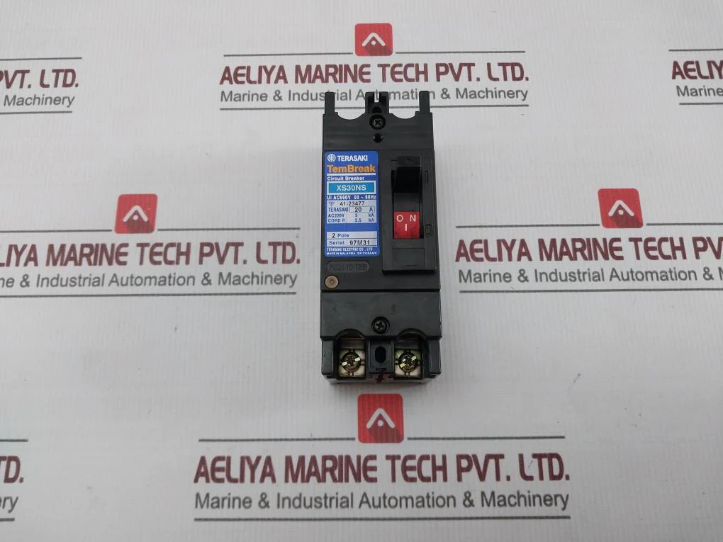 Terasaki Electric Xs30ns 2 Pole Molded Case Circuit Breaker Ac660v