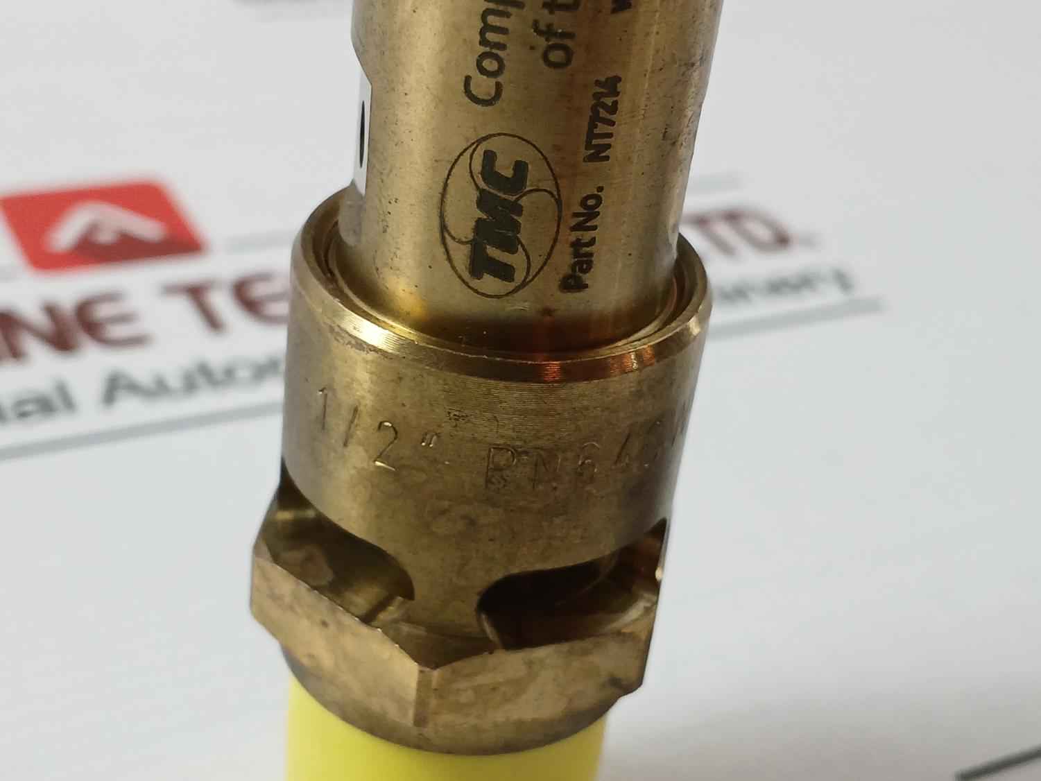 Tmc Tuv-sv.15-2055.11.D/G.0.8 Safety Valve 12-bar - Image 8