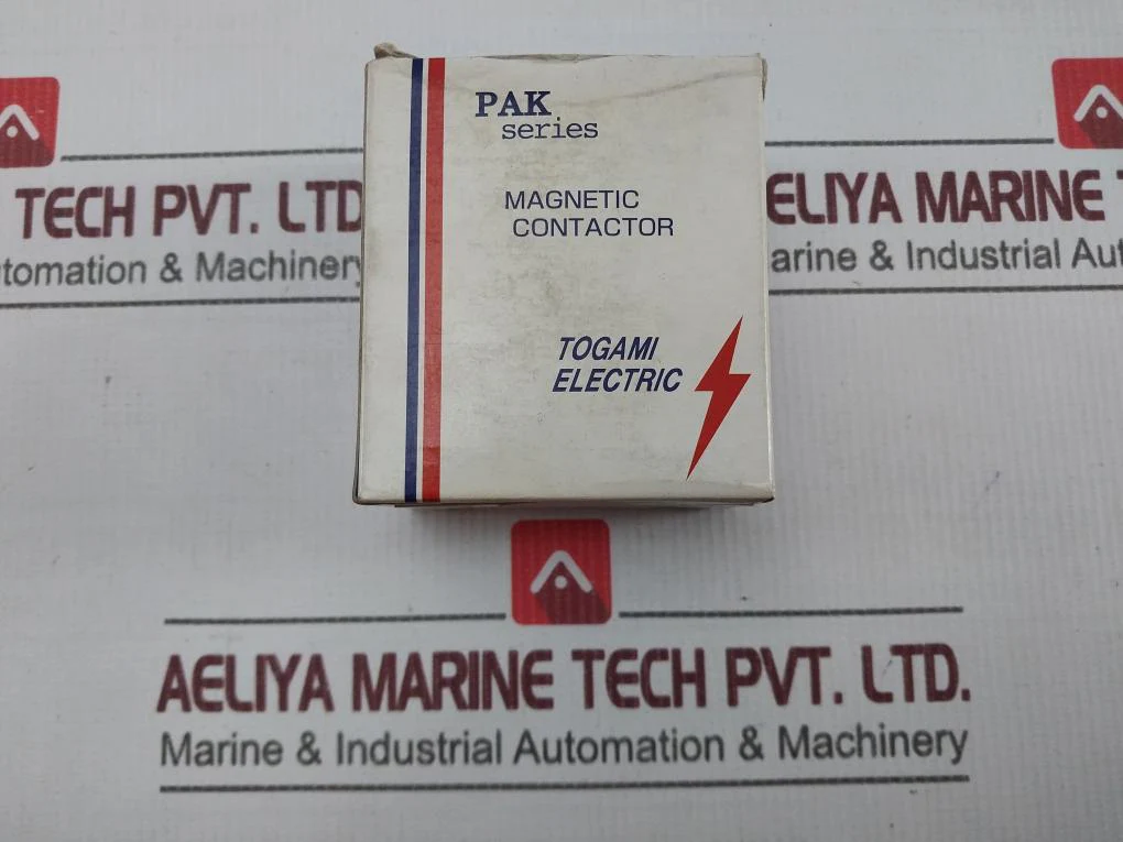 Togami Electric Pak-12J Magnetic Contactor 380–400V 50Hz 26A - Image 12