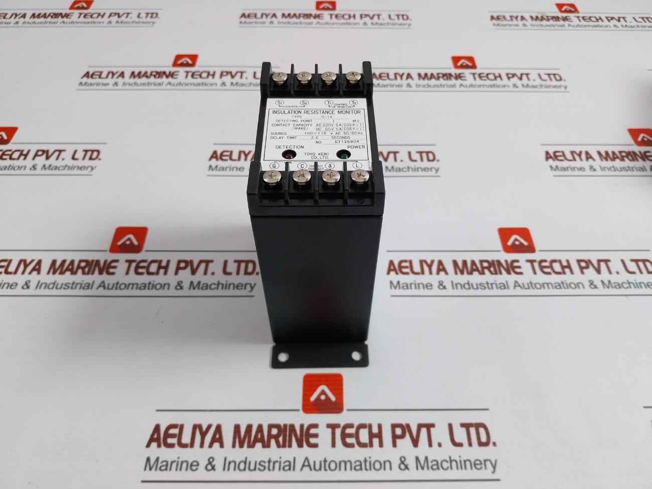 Toyo Keiki Is-1A Insulation Resistance Monitor 100-115Vac 50/60Hz - Image 4