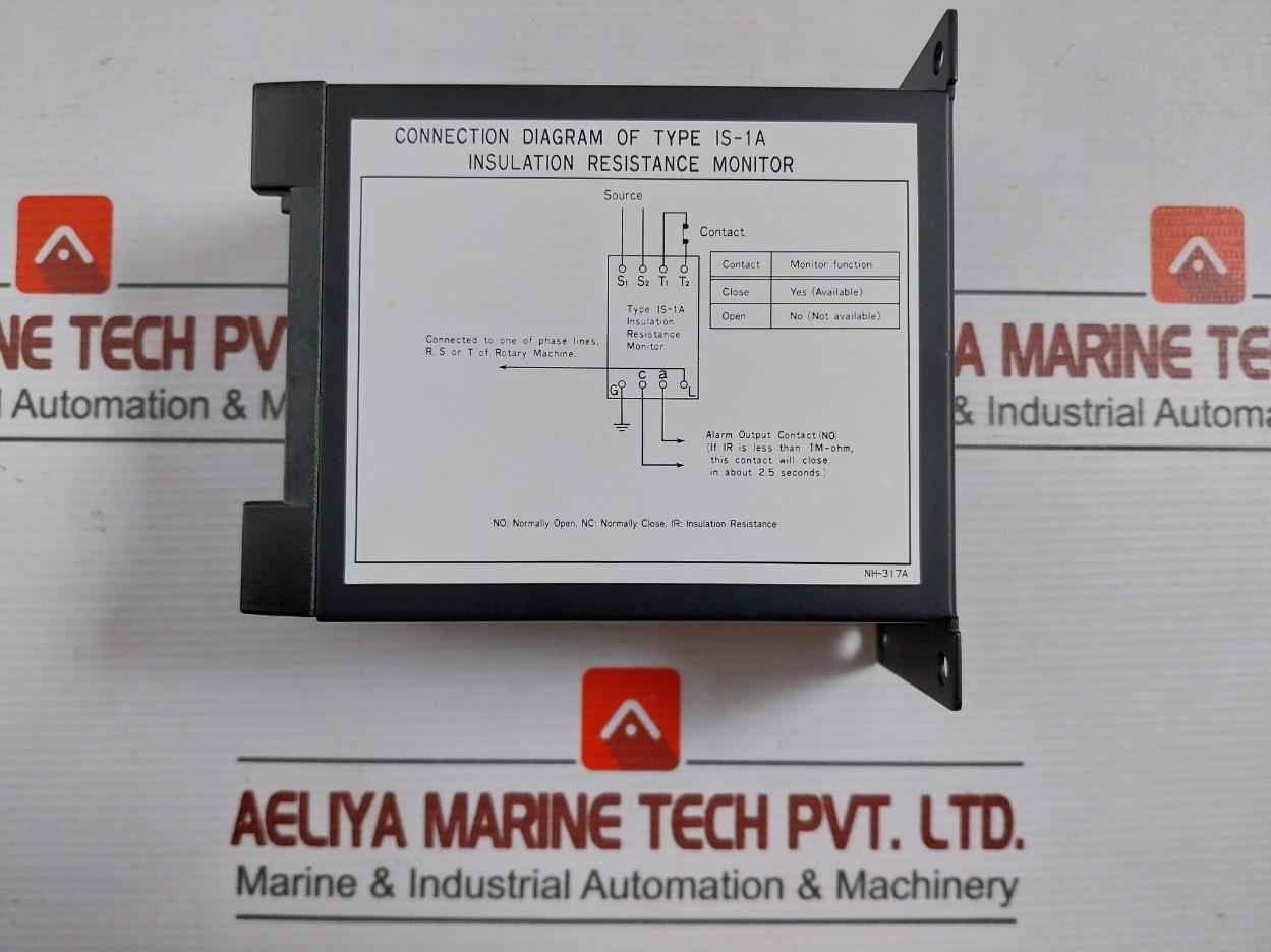 Toyo Keiki Is-1A Insulation Resistance Monitor 100-115Vac 50/60Hz - Image 8