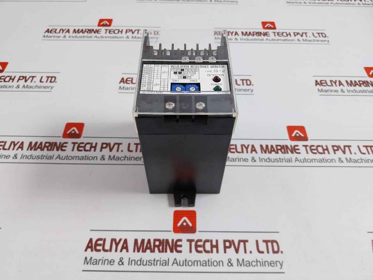 Toyo Keiki Is-2 Insulation Resistance Monitor Ac 200-230V 50/60Hz - Image 2