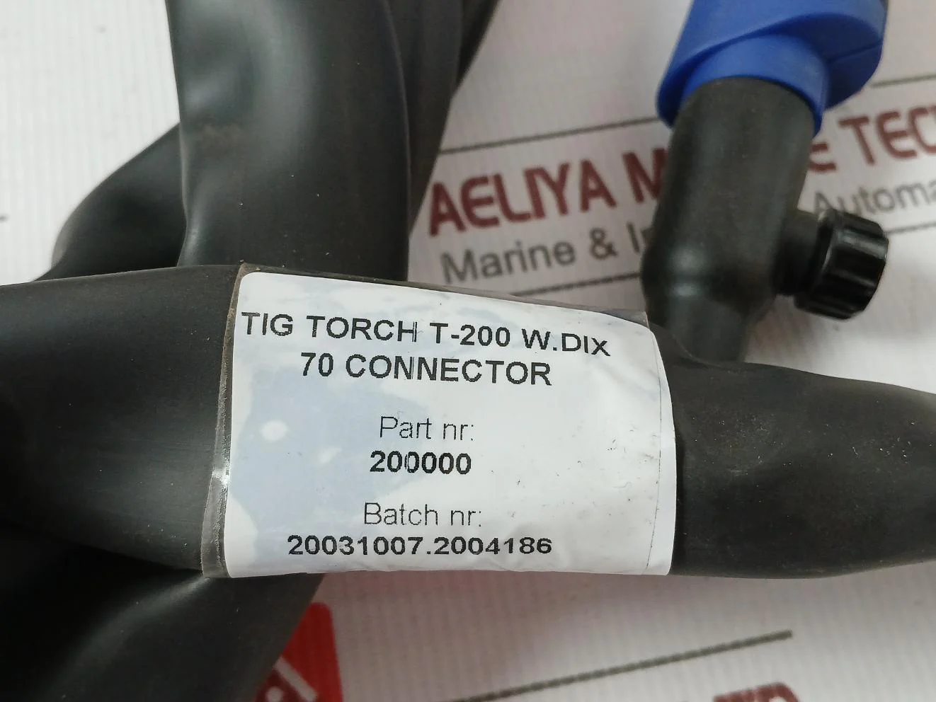 Unitor 200000 Tig Torch T-200 W.Dix 70 Connector - Image 6