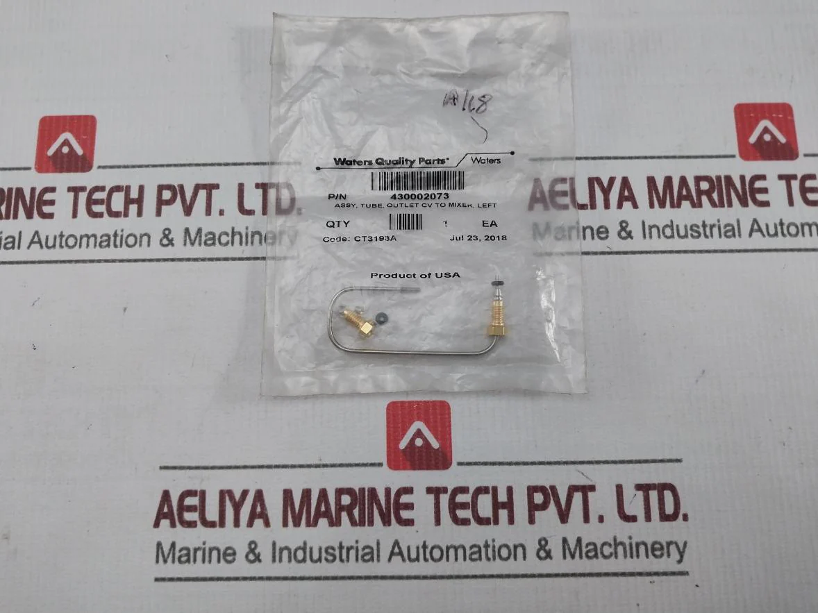 Waters 430002073 Assy, Tube Left Oultlet Cv To Mixer