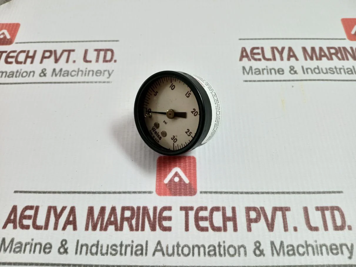 Weiss Tl15P-0/30 Pressure Gauge 0-30 Psi - Image 3