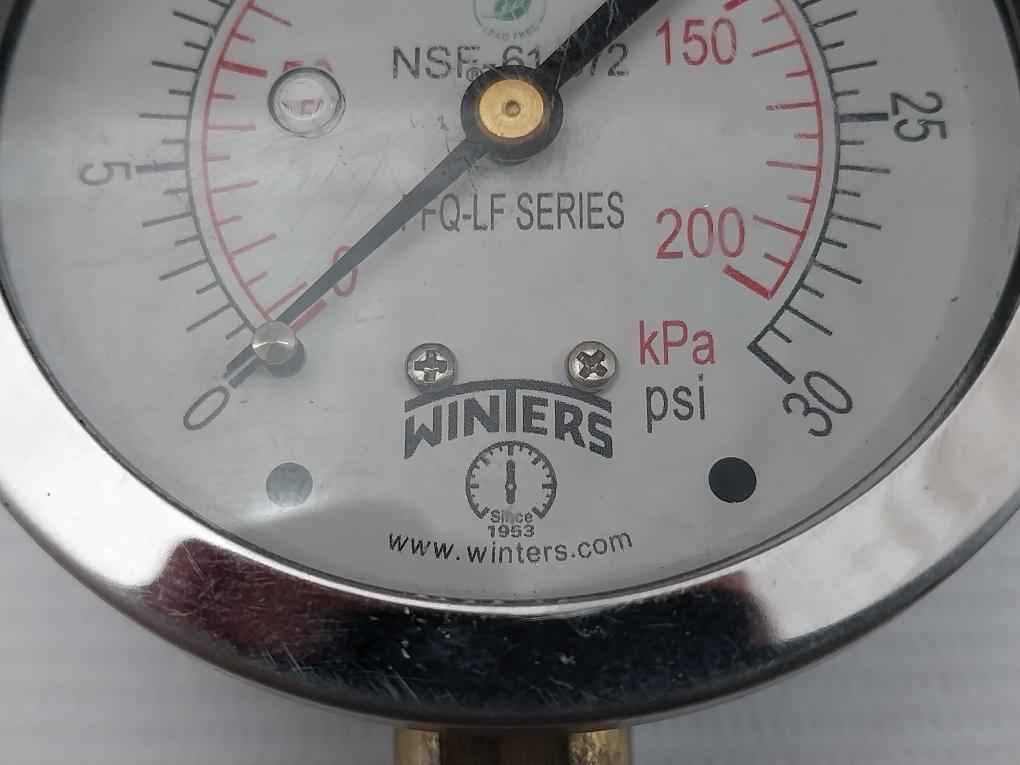 Winters Nsf-61-372 Dual Pressure Gauge 0-200 Kpa 0-30 Psi - Image 10