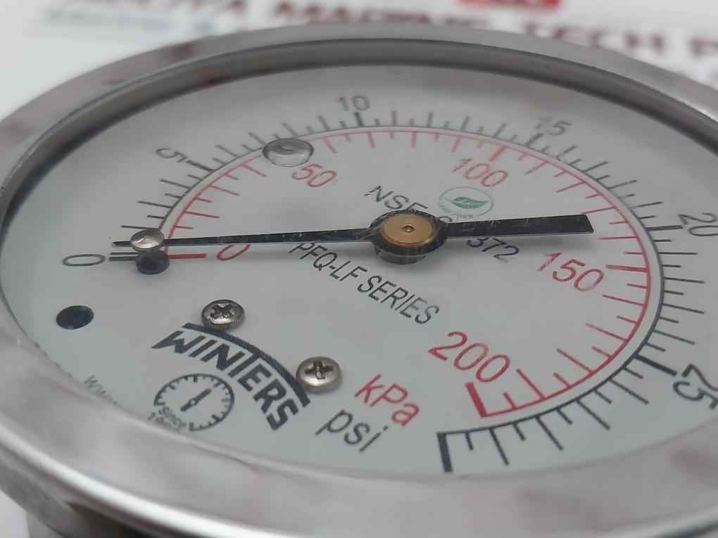Winters Nsf-61-372 Dual Pressure Gauge 0-200 Kpa 0-30 Psi - Image 11