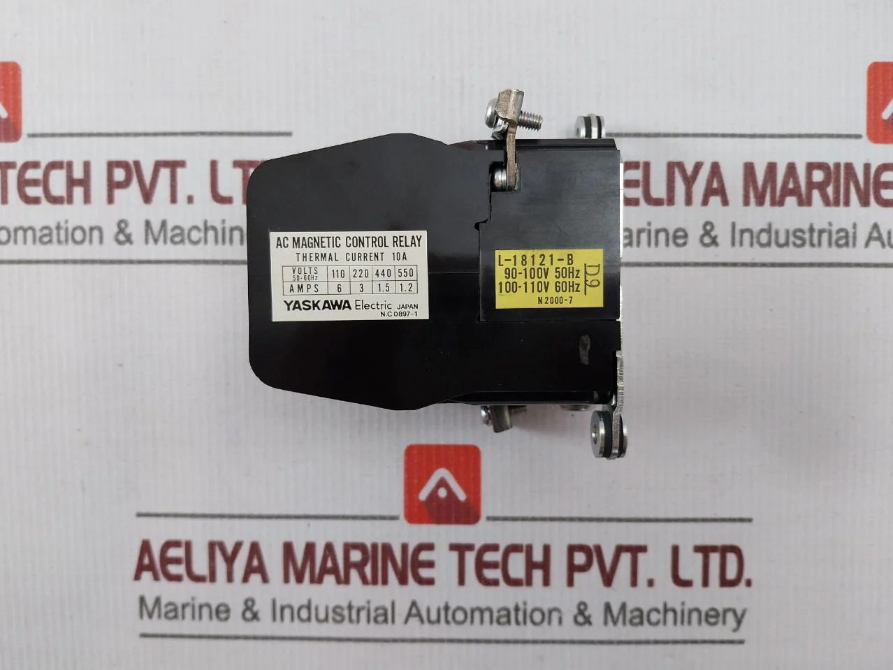 Yaskawa Electric Rl-33E Ac Magnetic Control Relay 90-100V 50Hz 100-110V 60Hz 10A - Image 4